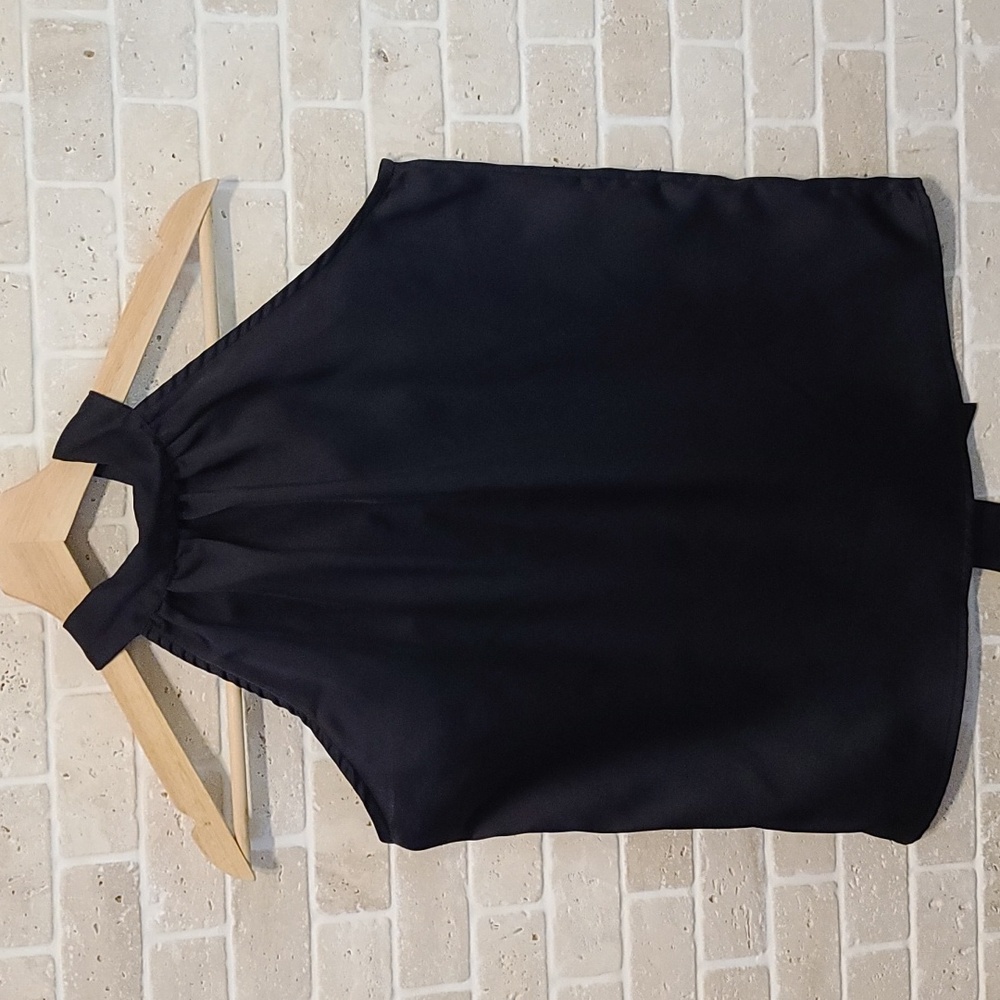 Dazy Women's Two Black Open Shoulder Blouse (Sz S)